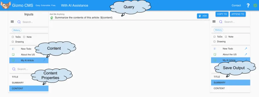 Gizmo Gemini Plugin